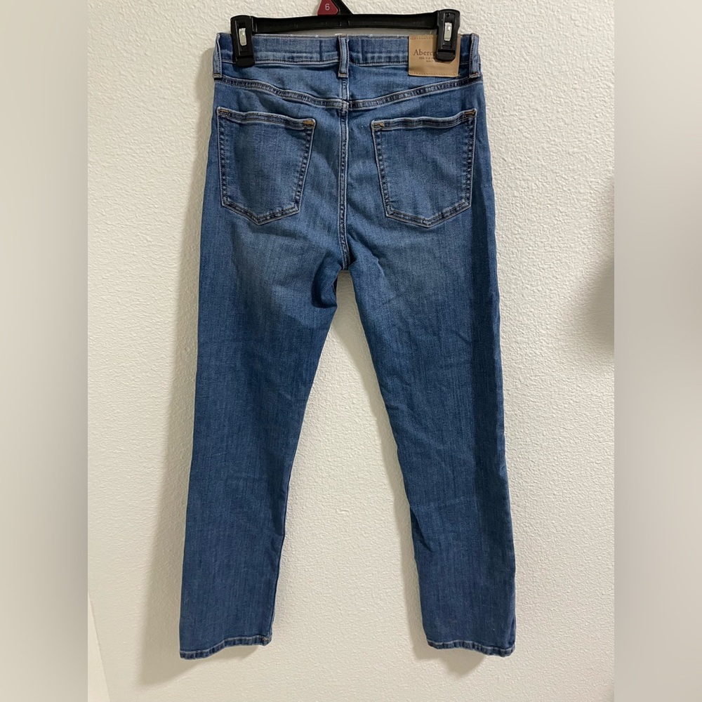 Abercrombie kids straight Blue Denim Jeans